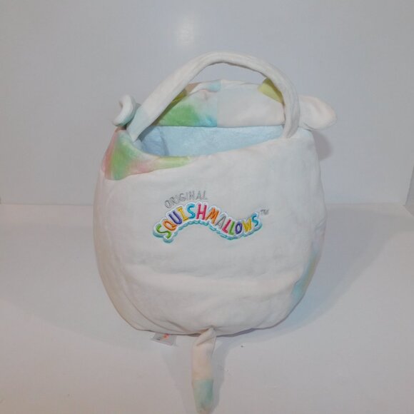 2023 Squishmallows Original 12" Candess Cow Easter Basket Plush Treat Pail - Picture 5 of 7